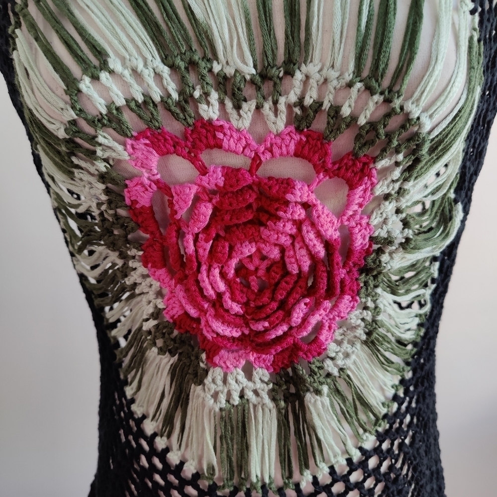 Swim Coverup / Knit / Boutique / Fits S-L / Stretch View 2